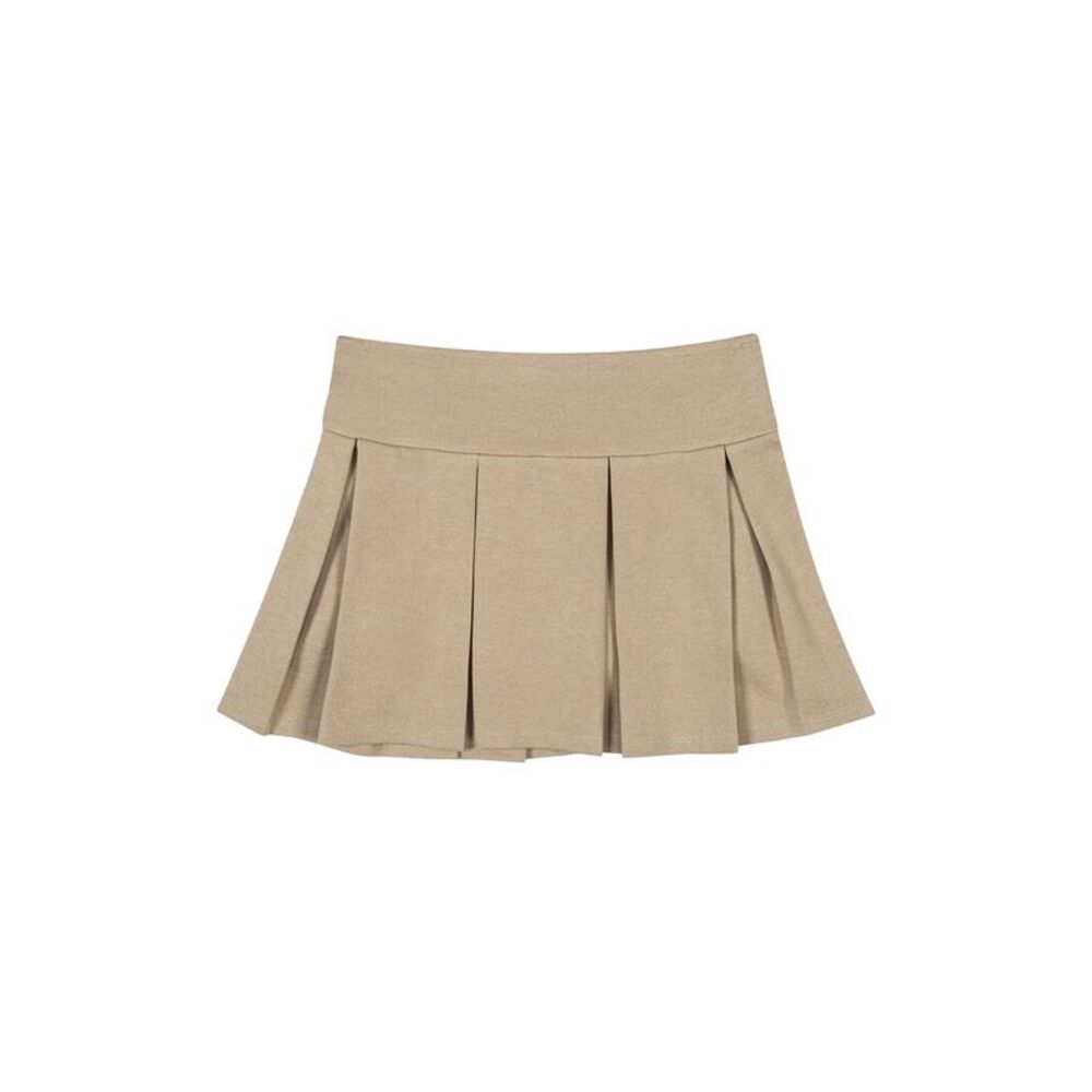 Hope & Henry Girls Ponte Pleated Skort